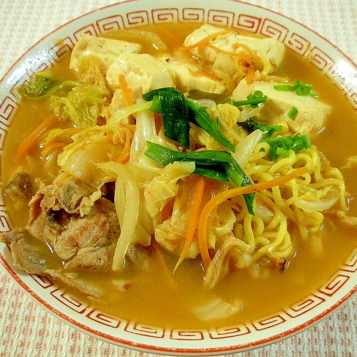 ☆めんつゆキムチラーメン☆